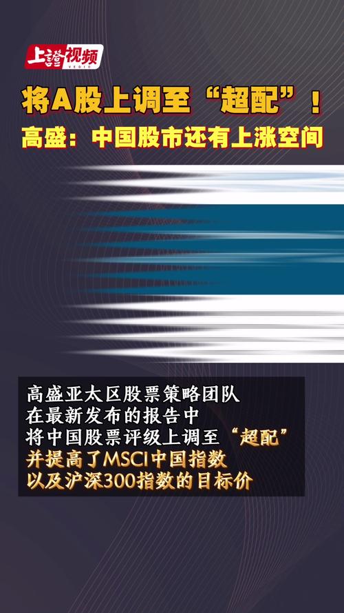 高盛：2025年继续超配A股 预计回购总额将翻倍