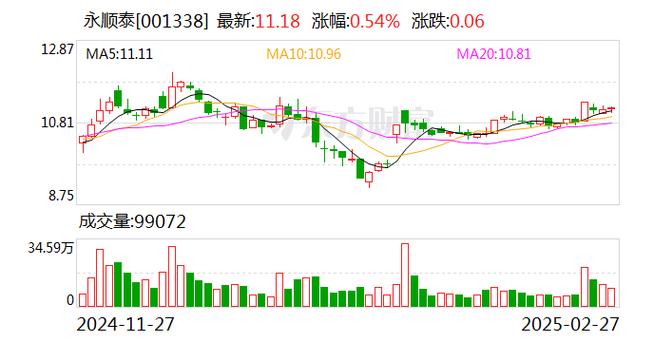 永顺泰2月24日快速上涨