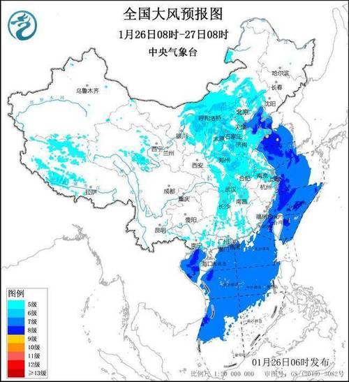 强对流天气黄色预警继续发布：湖南等5省区局地风力可达11级以上