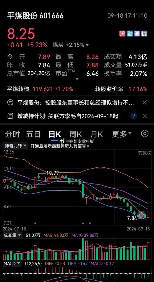 煤炭板块快速反弹 兰花科创涨超8%